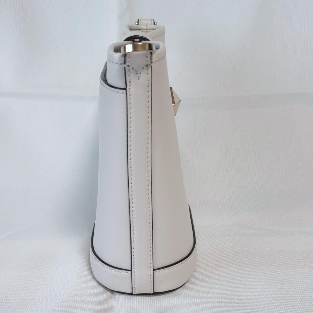 Kate Spade Audrey Leather Shoulder Bag Beige 2Way Crossbody Women's Authentic thumbnail 5