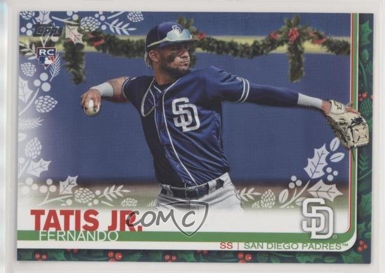 2019 Topps Holiday WalMart Mega Box SP Variation Fernando Tatis Jr #HW126 k5j