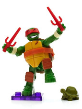 Mega Bloks 2016 Teenage Mutant Ninja Turtles Ser 2 Raphael w/ Pet Turtle Sealed