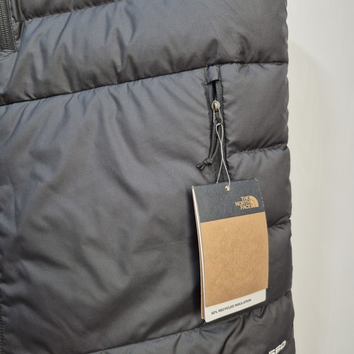 NWT The North Face Aconcagua Vest 550 Men's L Black Puffer Down Zip - Picture 5 of 12