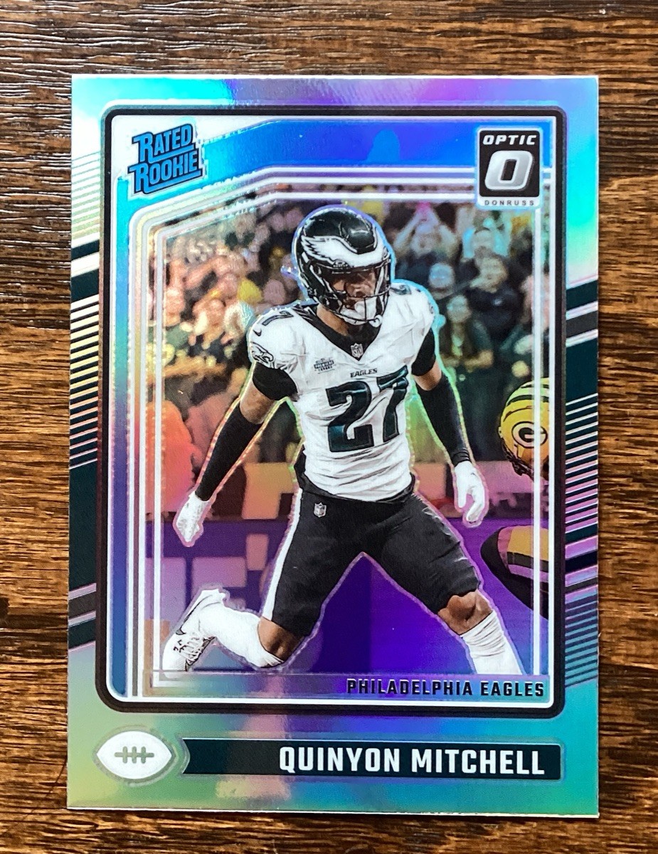 2024 Panini Donruss Optic - Rated Rookie Quinyon Mitchell #282 Holo Prizm (RC)