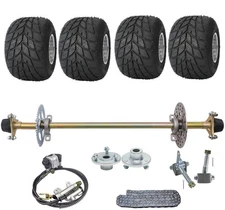 29" Rear Live Axle Hub Complete Kit 5" Wheels Racing Go Kart Cart ATV Buggy Quad