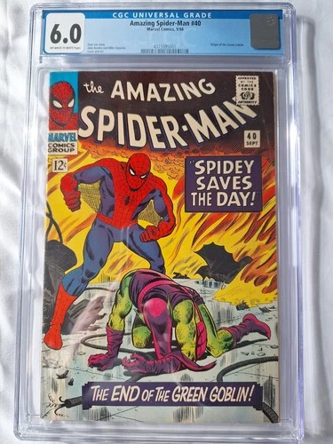 The Amazing Spider-Man #40 (Marvel Comics September 1966) CGC 6.0 🔑
