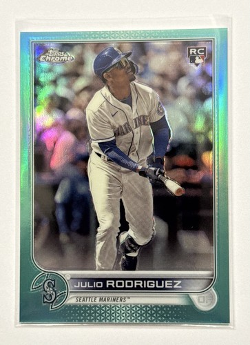 Julio Rodriguez [Blue] #USC150 2022 Topps Chrome Update card