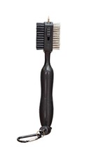 New Jef World of Golf Quick Release Club Brush - Black