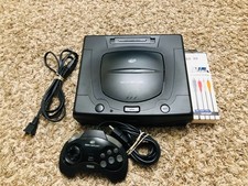 Sega Saturn Console (NTSC) Bundle System Cords Controller *NEW SAVE BATTERY*
