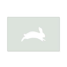 Bunny 4 Reusable Mylar Stencil, 10 mil Plastic Paint Stencil for Crafts and Deco