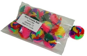 Cancor Innovations 900B Mini Crinkle Ball Cat Toy (12 Pack) 773256200707 | eBay