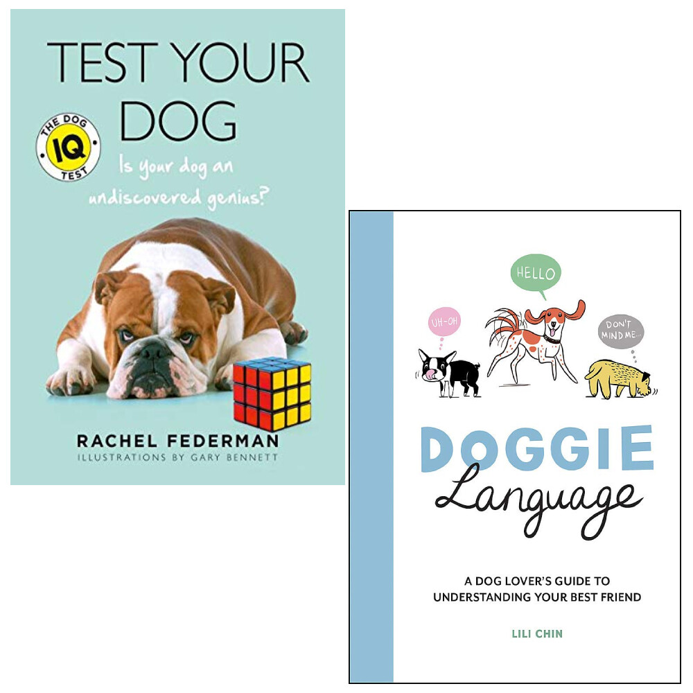 Test Your Dog, Doggie Language A Dog Lover's Guide 2 Books Collection Set NEW - Image 3