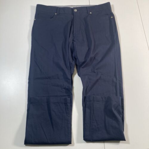 Peter Millar Collection Pants 35x29 Perfect Poplin Silk Stretch Golf (Tag 36) - Picture 2 of 8
