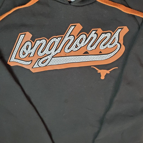 NCAA Hoodie Womens Size Large Texas University Longhorns Embroidered Pullover - Picture 6 of 11
