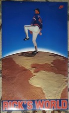 Rick Sutcliffe - Original Nike Poster  -  Rick's World  - circa mid 1980'