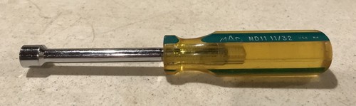 VINTAGE Mac Tools USA 11/32” ND11 SAE Nut Driver - Picture 2 of 10