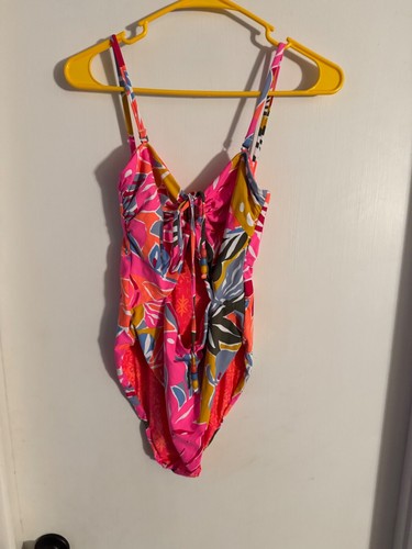 Women NWOT "Maaji"multicolor reversible 1 piece swimsuit. Size L - Picture 5 of 9