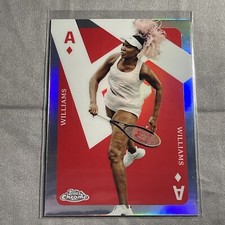 2024 Topps Chrome Tennis Aces VENUS WILLIAMS #CAS-VW Refractor SHARP!