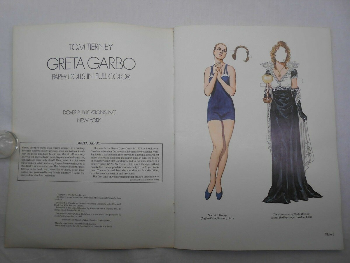 Lot of 3 Tom Tierney Paper Doll Books | eBay