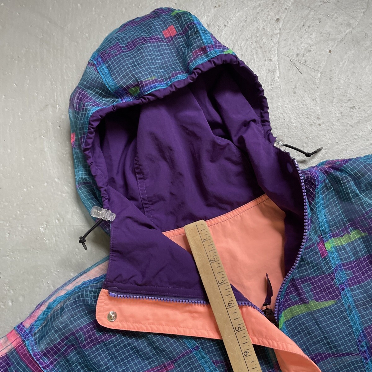 Vintage 1990s Nike Aqua Gear Reversible Windbreaker (1991 Vintage 1990s Nike Aqua Gear Reversible Windbreaker (1991