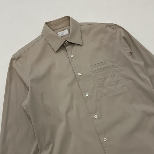 Prada S/S 06 Beige Utility Shirt Size EU 41 / 16 / Medium (Slim) - Picture 5 of 13