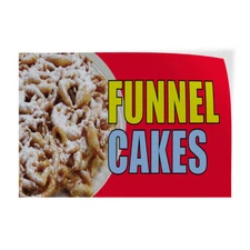 Decal Stickers Funnel Cakes Outdoor Advertising Printing H Store Sign Label