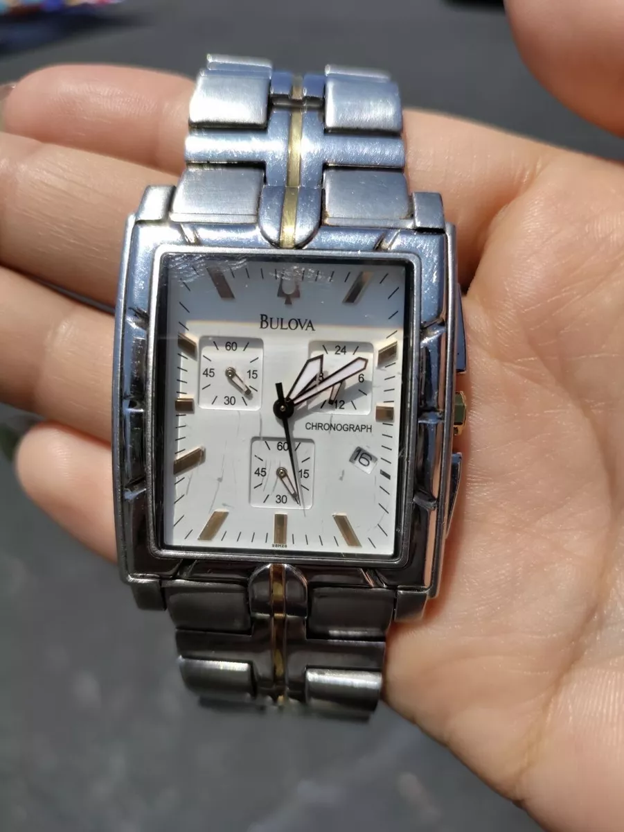 Bulova men's top square watch