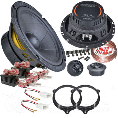 GROUND ZERO LAUTSPRECHER für NISSAN MICRA III C+C Typ K12 2005-2009 Vorn #BU4G