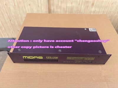 MIDAS EPS 1200 パワーサプライ 1PCS Used MIDAS EPS 1200 mixer power supply by Fedex or DHL #N345F