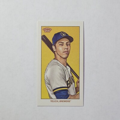 2024 Topps 206 Christian Yelich Brewers El Principal De Galles Back 1:10