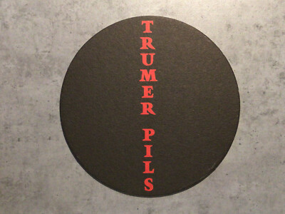 Trumer Pils Bierdeckel Coaster Beermat 
