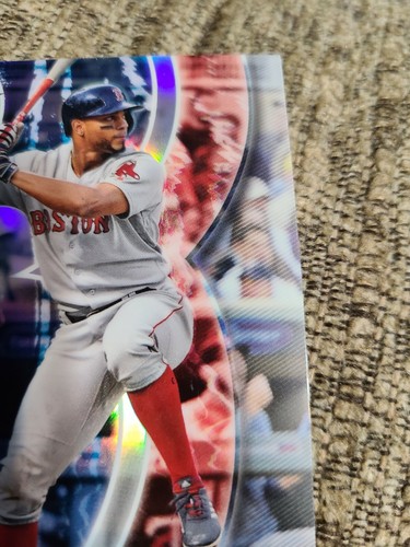 Xander Bogaerts 2020 Bowman's Best Refractor #7 Boston Red Sox Baseball Card - Picture 3 of 10