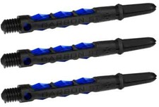 Medium Black  Blue CARBON ST Dart Shafts: 1 set of 3