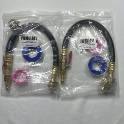 #ad RV Winterizing Kit with Sprinkler Blowout Adapter Shut Off Valve Lot of 2 $27.21
