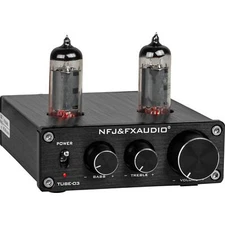 FX Audio TUBE-03 Tube Preamp with RCA Input Black