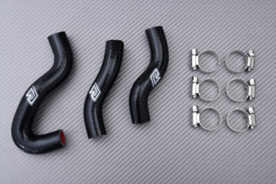 Wasser Kühlerschlauch-set Schwarz für KTM EXC450 /SIX-DAYS / FACTORY 2012-2016
