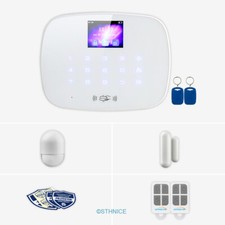 IOS/Android LCD Wireless&wired GSM SMS RFID Autodial Home Security Alarm System