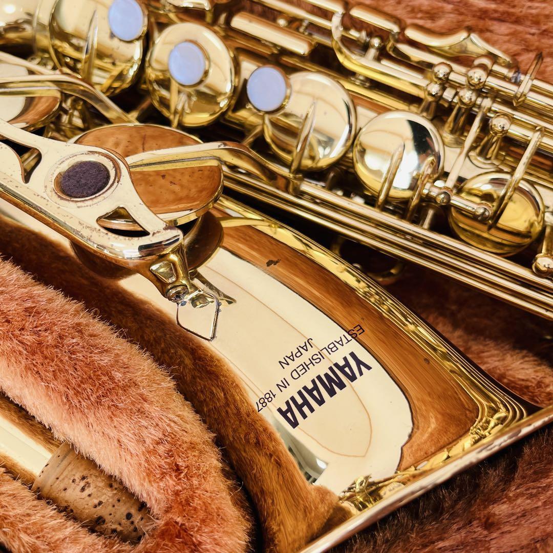 YAMAHA YAS-32 Alto Saxophone Sax YAS32 gold made in Japan YAMAHA YAS-32 Alto Saxophone Sax YAS32 gold made in Japan
