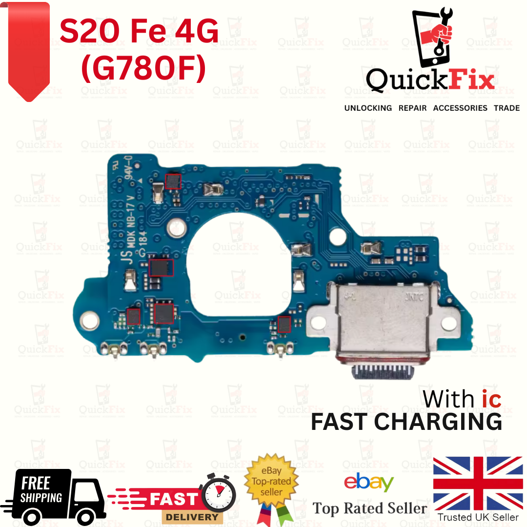 For Samsung Galaxy S20 FE 4G G780 Charging Port Dock Mic Replacement OEM