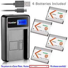 NP-BN1 BC-CSN Battery or LCD Charger for Sony Cyber-shot DSC-W520 W520 W550 TX7