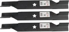 3 Mower Blades 54" Deck Craftsman YT 4500 Husqvarna RZ5424 Poulan Riding Tractor