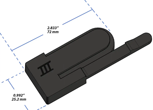Luma III Snap-2 Halter für SATA 5000 - Picture 2 of 3