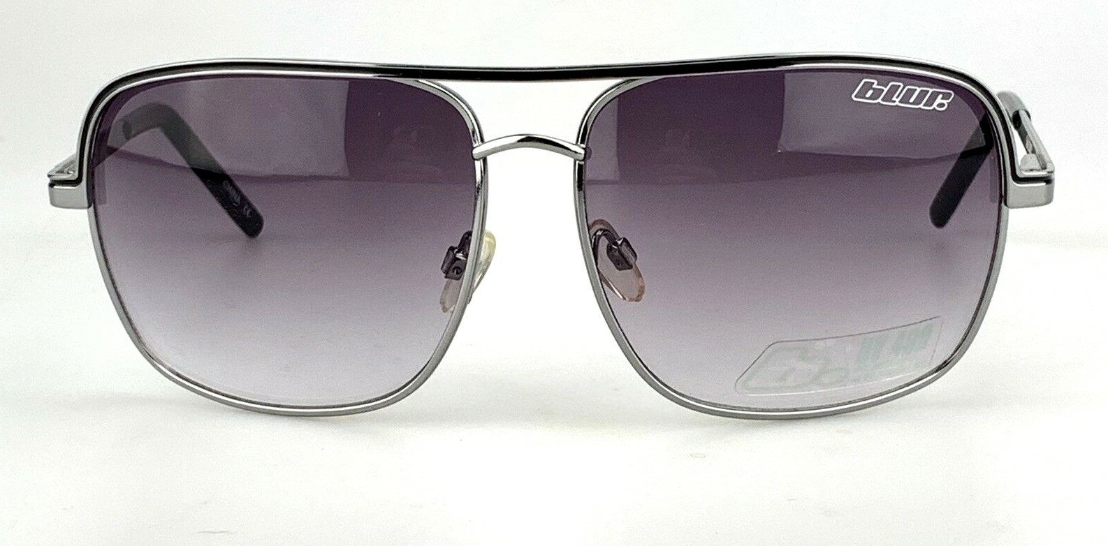 Hi-Tec Sunglasses Polarized Aviator Pilot Police Shades Gunmetal Oversized
