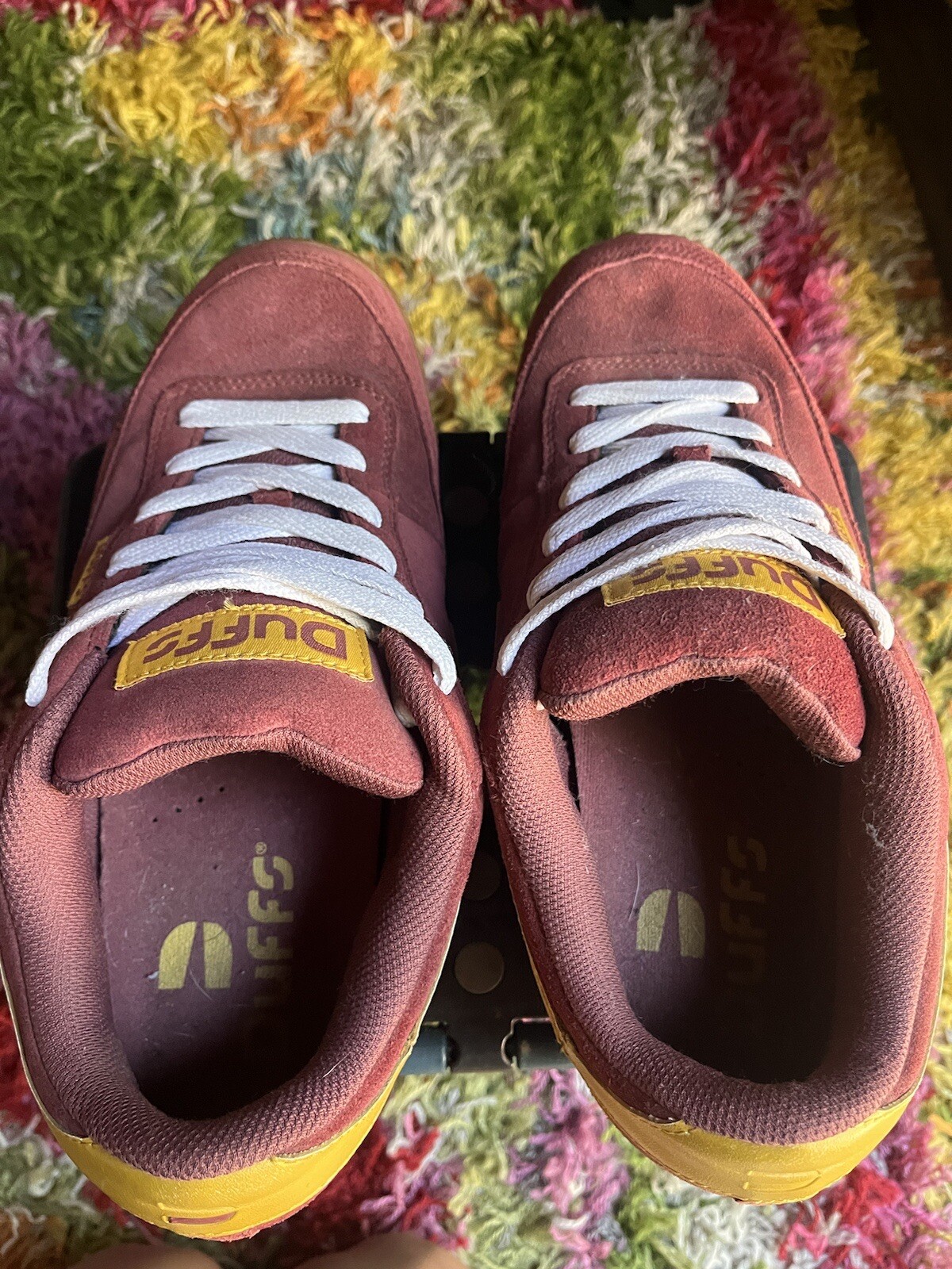 Rare DUFFS SKATE SHOES sz 9.5 DC/KALIS/VINTAGE/OG Bu… Gem