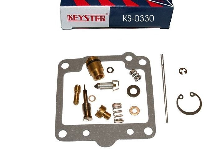 Kit réparation carburateur Keyster KS-0330 pour moto Suzuki GN 250 de 1985 à 1999
