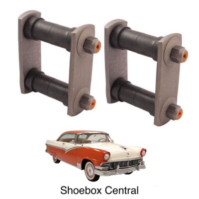 1955-1956 Ford Passenger Car Rear Leaf Spring Shackle Bushing Kit ...