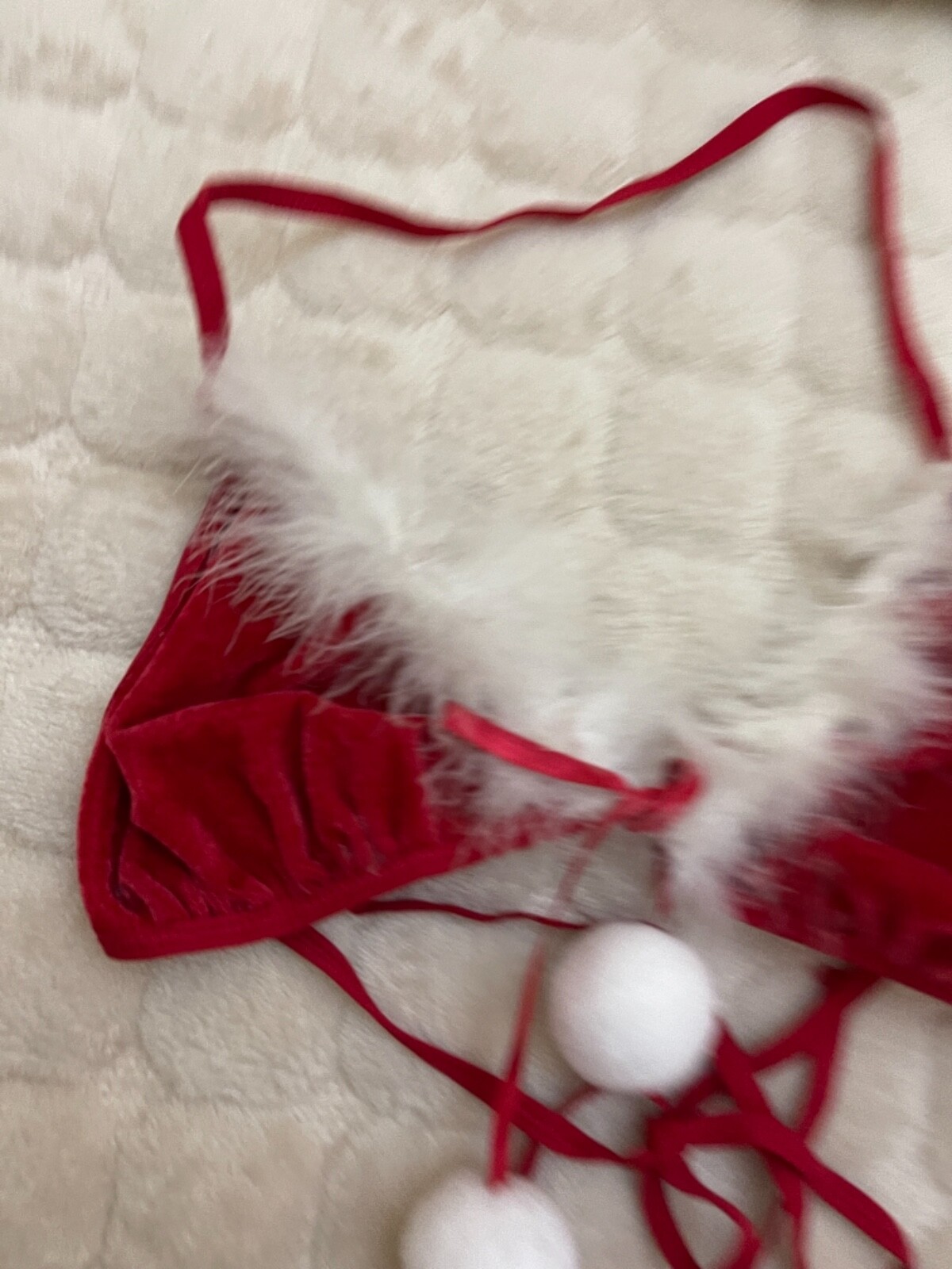 Unbranded red  Unpadded wireless  Bra size  ML cu… - image 2