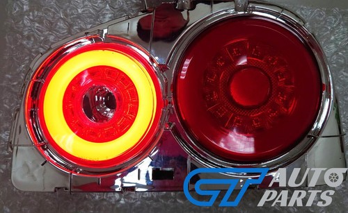 78 Works Fiber Ring V2 LED Taillights for Nissan Skyline R34 GTR GTT tail lamps - Picture 9 of 23