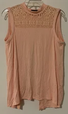 Doe & Rae, Women’s, Medium, Pink, Sleeveless, Boutique Style, Blouse! M632
