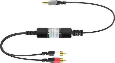 1,5m Câble Audio D'éliminateur de Bruit 3,5mm Jack RCA Mâle Écarte les Bruitages - Photo 1/4