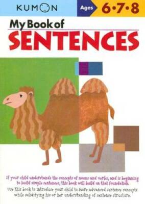 My Book of Sentences - Paperback By Kumon Publishing - GOOD