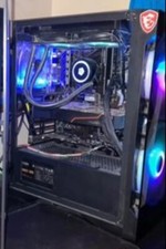 Custom Gaming Pc, Amd Ryzen 5 4500 6-core @ 3.60ghz 16gb Ddr4 Ram, Gtx 1080 8gb