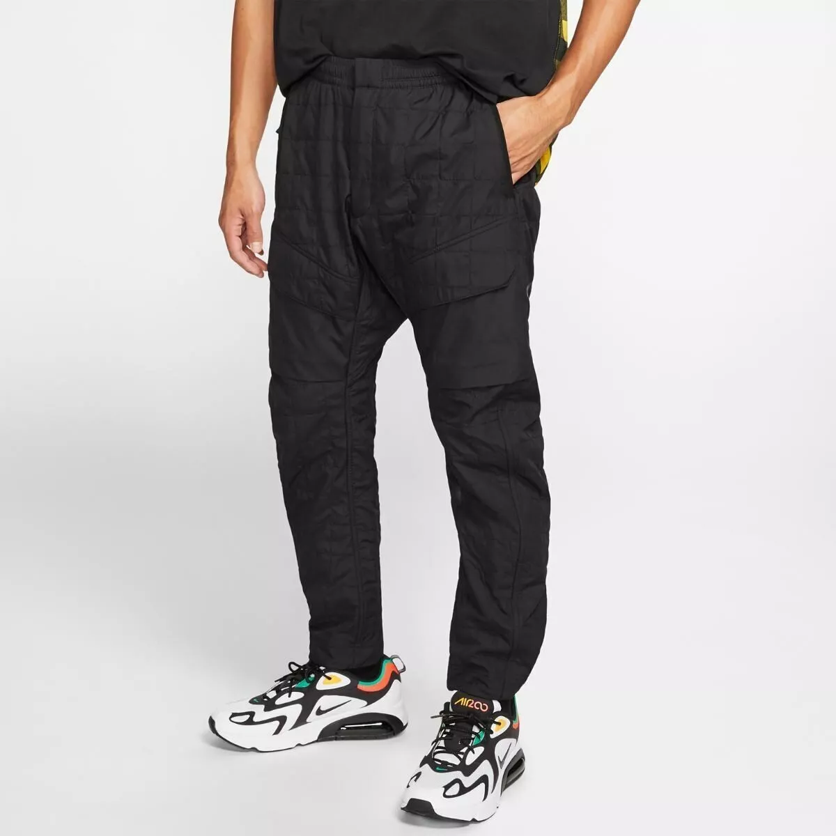 MENS NIKE TECH PACK WOVEN CARGO PANTS SIZE XL (BV4639 010) BLACK